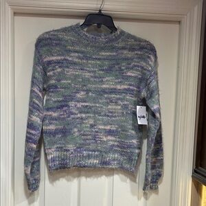 NWT Vylette Colorful Knit Sweater